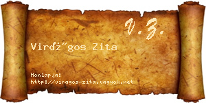 Virágos Zita névjegykártya